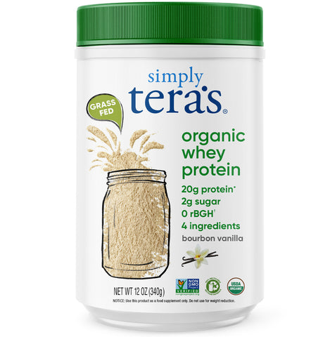 organic whey protein - bourbon vanilla