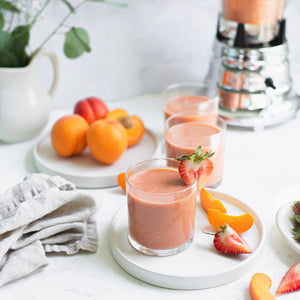 apricot strawberry smoothie 