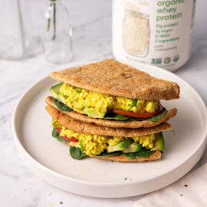 eggocado breakfast sandwich