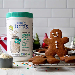 protein gingerbread cookies