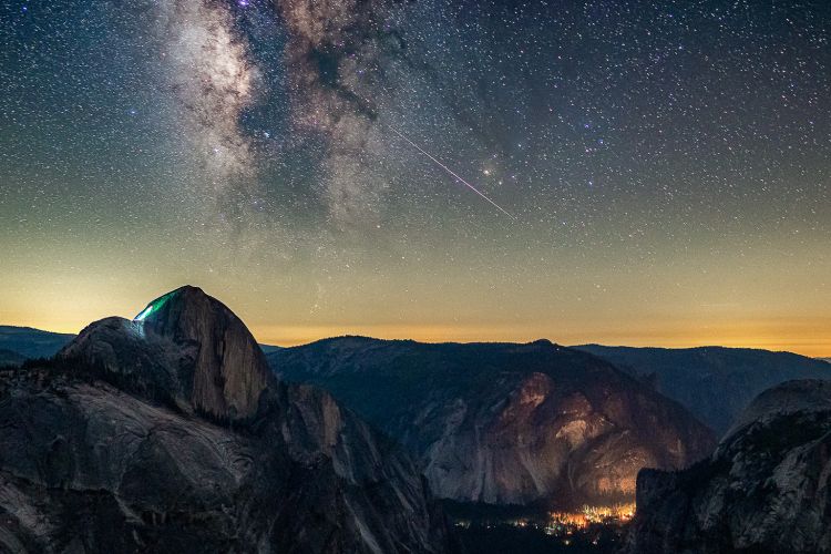 Half Dome Milky Way Kurt Lawson Sean Goebel 1