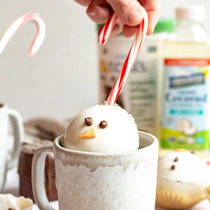 holiday hot chocolate pops