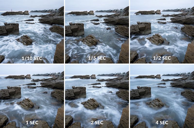 shutter drag speed variations