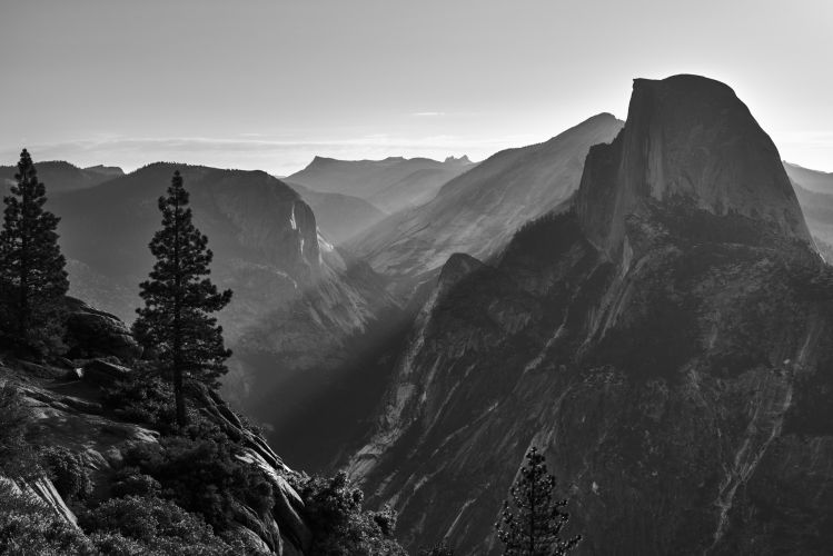 mountain landscape photography bracketing exposure dynamic range