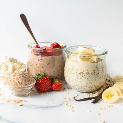 vanilla protein overnight oats