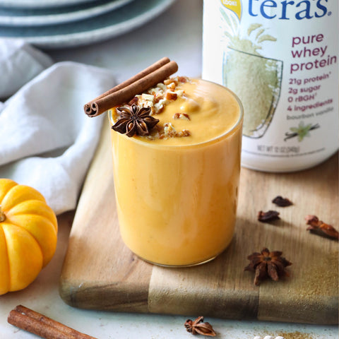 pumpkin spice protein shake