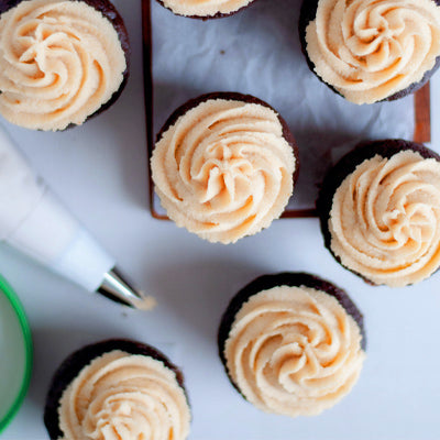 red beet chocolate cupcakes