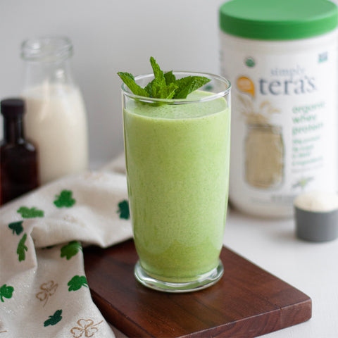 Shamrock Protein Shake