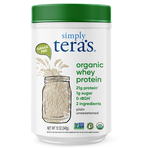 organic whey protein - plain unsweetened